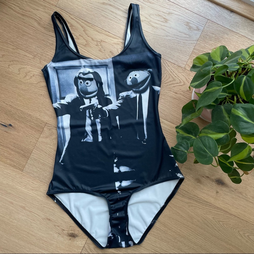 BlackMilk Pulp Sesame Swim - RARE 🖤🤍